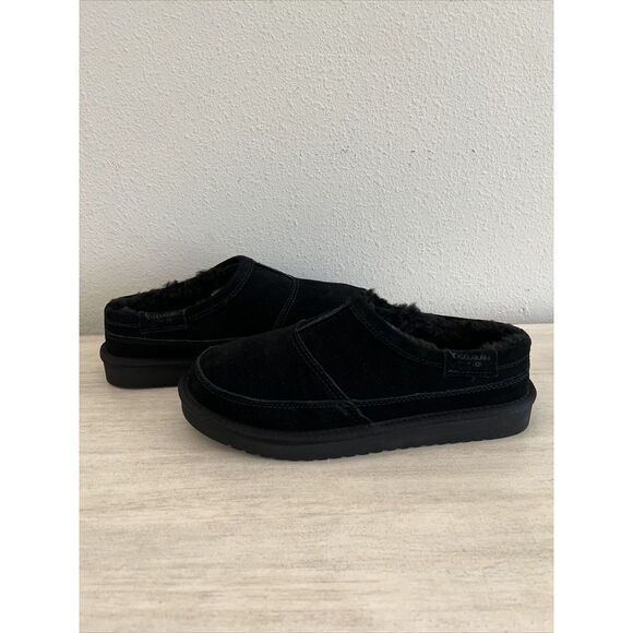 Koolaburra by UGG 1115871 Men's Sz 8 Graisen Slippers BLACK - Picture 10 of 13